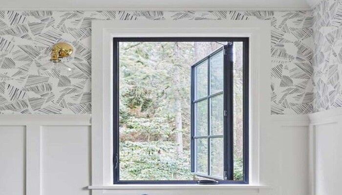 Cửa sổ mở quay 1 cánh nhôm kính – nét hiện đại trong thiết kế ngôi nhà