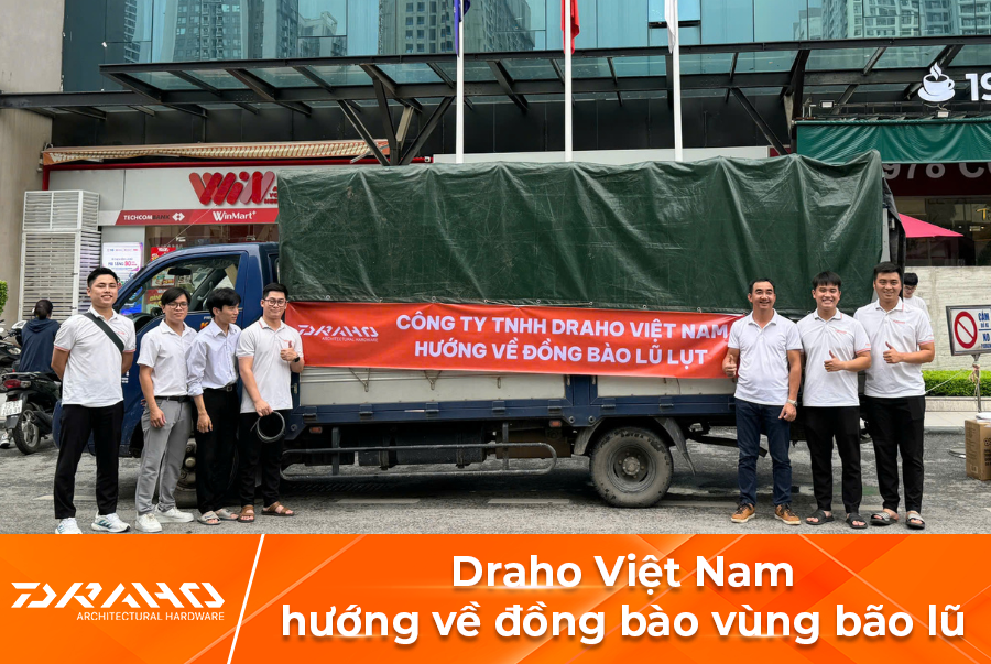 DRAHO VIỆT NAM CHUNG TAY GÓP SỨC HỖ TRỢ ĐỒNG BÀO VÙNG BÃO LŨ MIỀN BẮC VƯỢT QUA KHÓ KHĂN