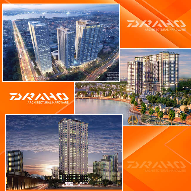trụ lan can kính Draho 5
