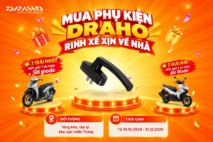 Mua Phụ Kiện Draho – Rinh Xế Xịn Về Nhà Tại Miền Trung
